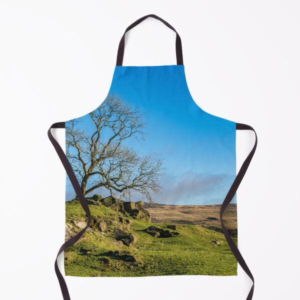 Item preview, A lone tree in the Staffordshire Peak District. designed and sold by RobThorley.