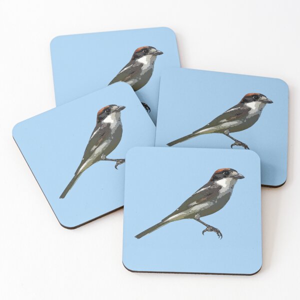Item preview, Woodchat Shrike Color Design  designed and sold by designsasstultd.