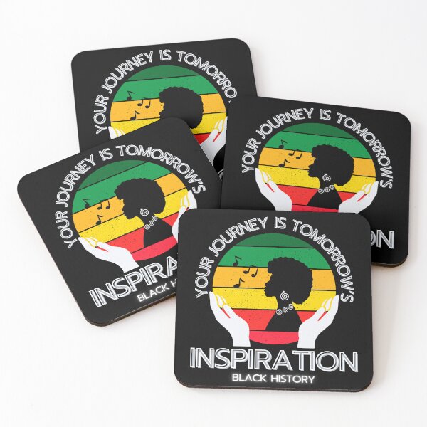 Item preview, Black History Woman - Your Journey Is Tomorrow's Inspiration designed and sold by WGBTee.