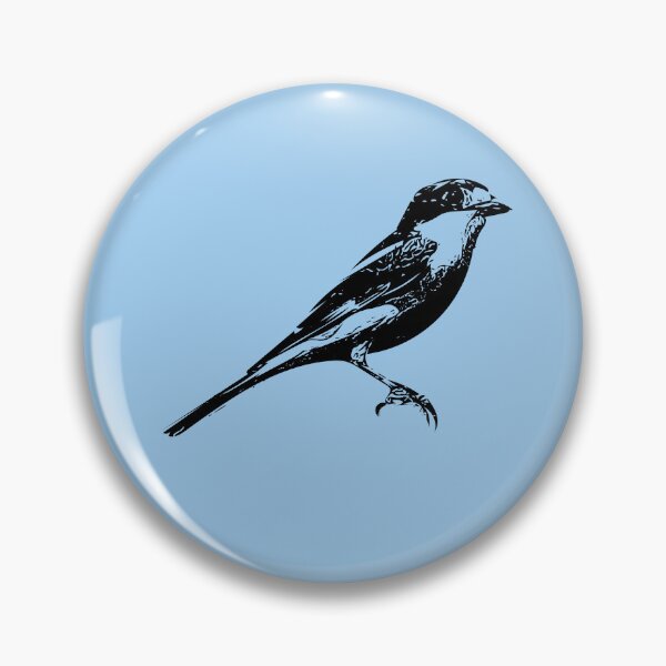 Item preview, Woodchat Shrike Black Design  designed and sold by designsasstultd.