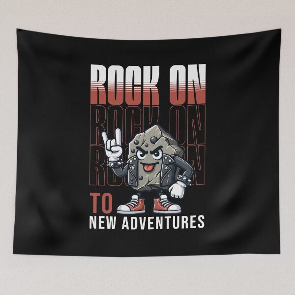 Item preview, Rock On To New Adventures Farewell Coworker designed and sold by RockBeeDesigns.