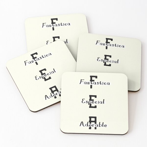 Item preview, F E A (Fantastic - Special - Adorable) designed and sold by V-ForAll.