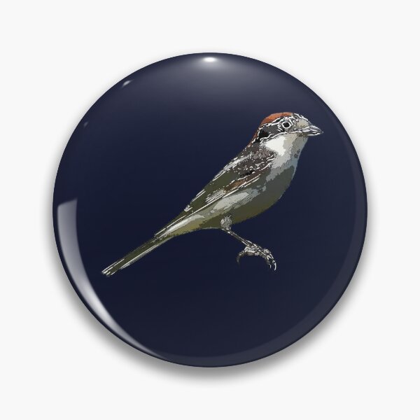 Item preview, Woodchat Shrike White Alternate Design  designed and sold by designsasstultd.