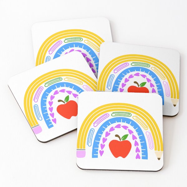 Item preview, Boho School Teacher Rainbow designed and sold by jdqcreative.