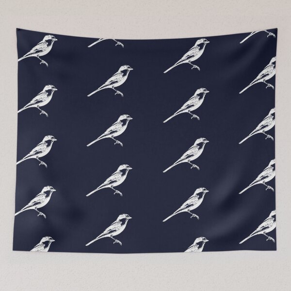Item preview, Woodchat Shrike White Design  designed and sold by designsasstultd.