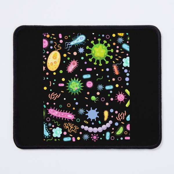 Item preview, Pastel Rainbow Bacteria - Microbiology Pattern -Medical Laboratory Science designed and sold by PenXGift.