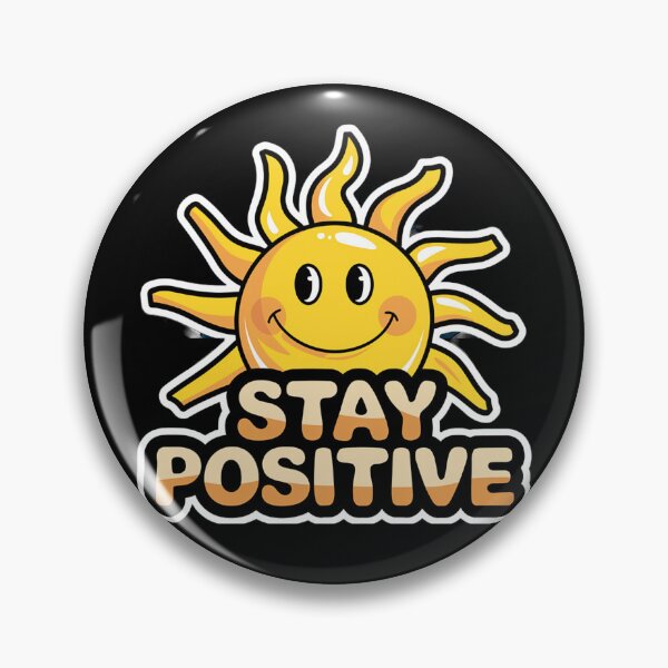 Item preview, Stay Positive Sun Rays Smile Face designed and sold by SteezeeStore.
