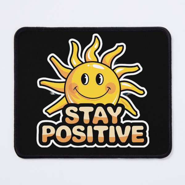 Item preview, Stay Positive Sun Rays Smile Face designed and sold by SteezeeStore.