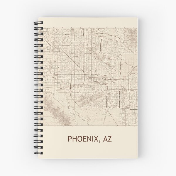 Item preview, PHOENIX, AZ 100K Topographical Map Vintage designed and sold by PGHPhotoCo.