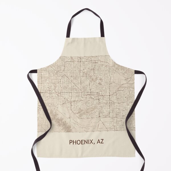 Item preview, PHOENIX, AZ 100K Topographical Map Vintage designed and sold by PGHPhotoCo.