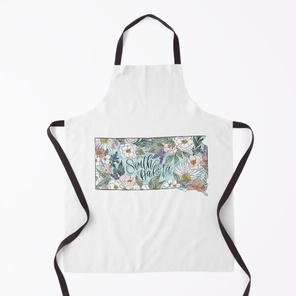 Item preview, Hand drawn South Dakota Floral designed and sold by Selena Ashley Designs.