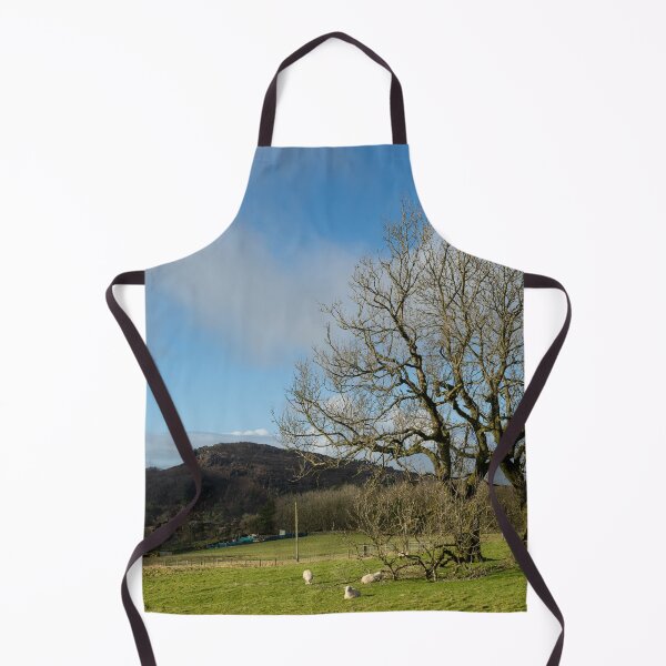 Item preview, Sheep grazing on the moors during winter designed and sold by RobThorley.