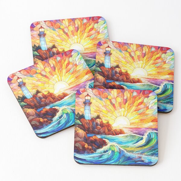 Item preview, Lighthouse by the Sea designed and sold by MystAvalon.