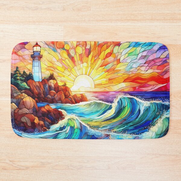 Item preview, Lighthouse by the Sea designed and sold by MystAvalon.