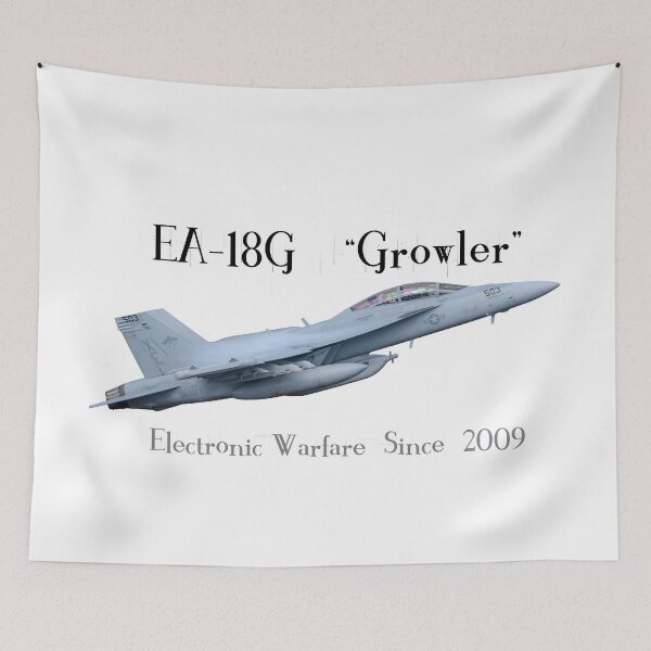Item preview, American EF-18G Growler Electronic Warfare Jet designed and sold by blindphotog.