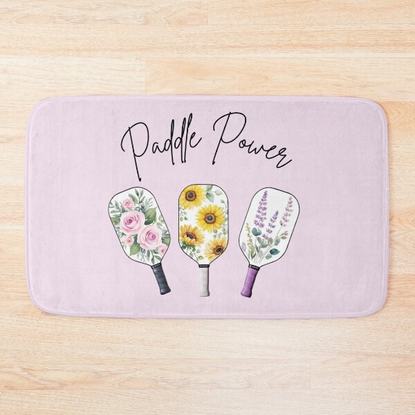 Item preview, Paddle Power Pickleball Paddles with Floral Watercolor designed and sold by Grade A Gifts.