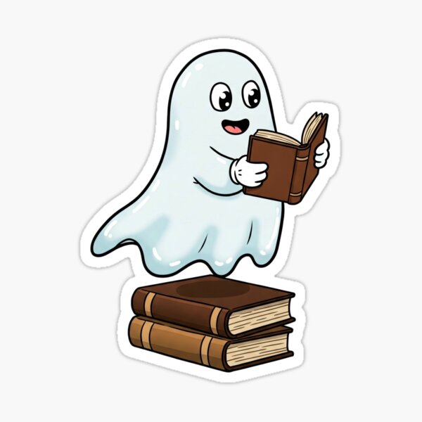 Item preview, Ghost Reading designed and sold by Tw1nsAIArt.
