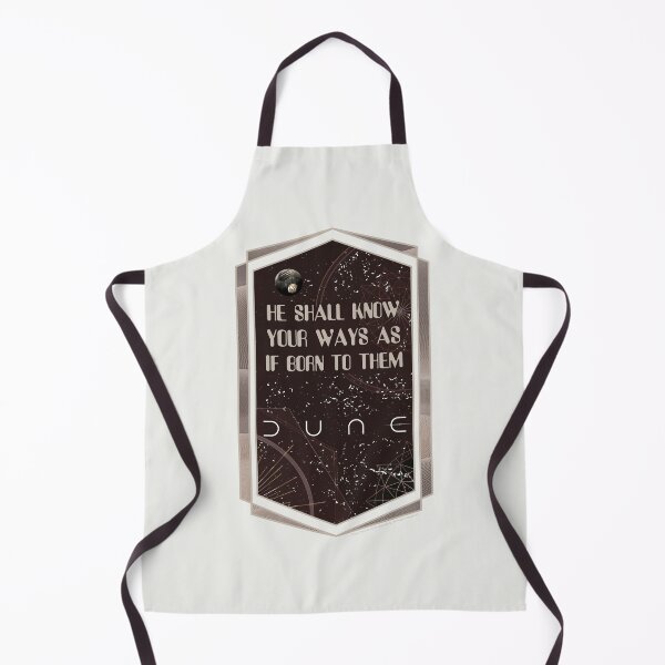 Item preview, DUNE. He Shall Know Your Ways As If Born To Them (pale cream background) designed and sold by bekksa.