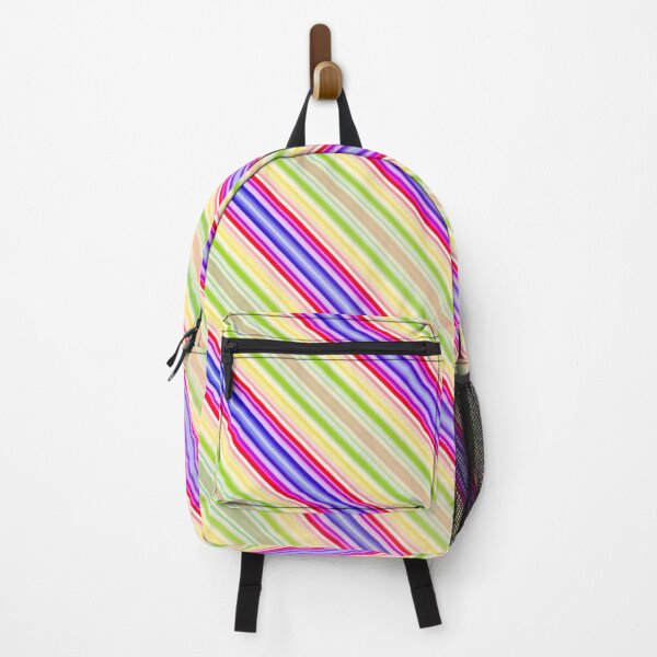 Item preview, Pastel Paradise: arte de arcoíris diagonal multicolor designed and sold by Patternair.