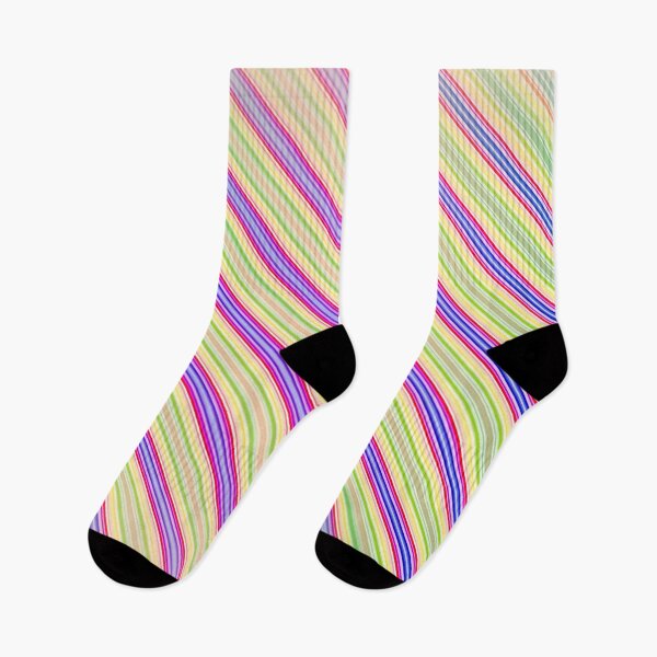 Item preview, Pastel Paradise: Multi-Color Diagonal Rainbow Art designed and sold by Patternair.