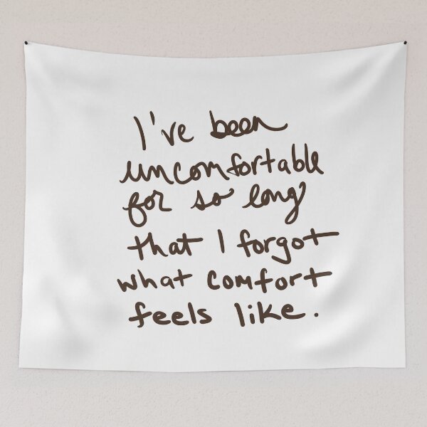 Item preview, Uncomfortable comfort designed and sold by abeink.