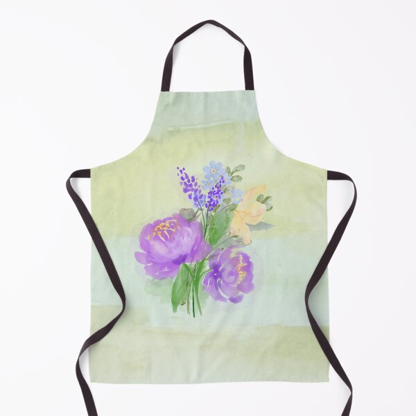 Item preview, Watercolour flowers and watercolour background designed and sold by Fantacaroo Designs.