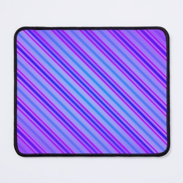 Item preview, Synthwave Nights: arte diagonal de neón azul violeta designed and sold by Patternair.