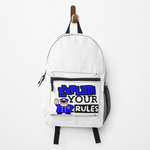 Item preview, EXPLAIN YOUR RULES designed and sold by wildwhimsical.