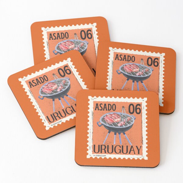 Item preview, Uruguayan Asado Stamp designed and sold by thecharmacademy.