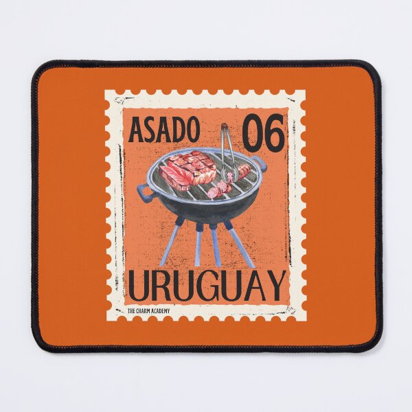 Item preview, Asado Uruguayo Estampilla designed and sold by thecharmacademy.