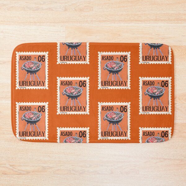 Item preview, Uruguayan Asado Stamp designed and sold by thecharmacademy.