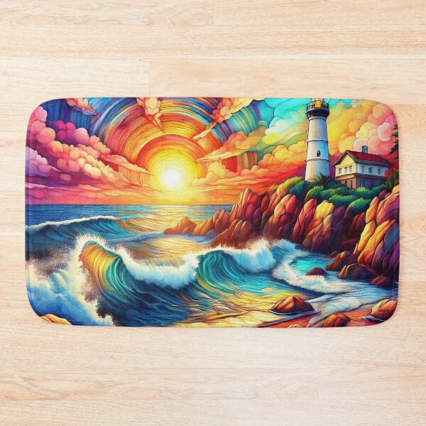 Item preview, Lighthouse on the Coast designed and sold by MystAvalon.