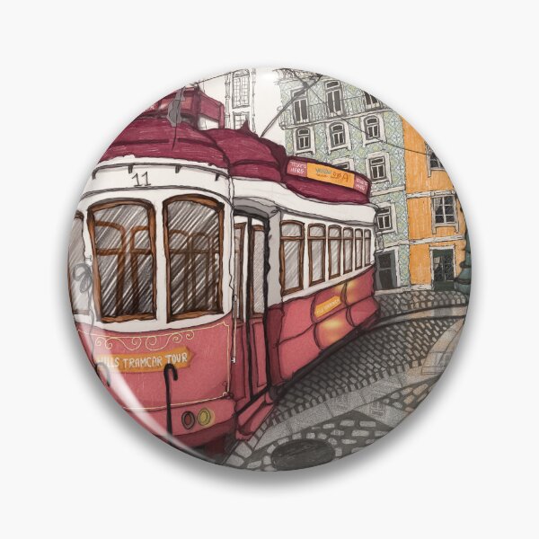 Item preview, Lisbon Tramcar Tour Print designed and sold by MelissaJamesIll.