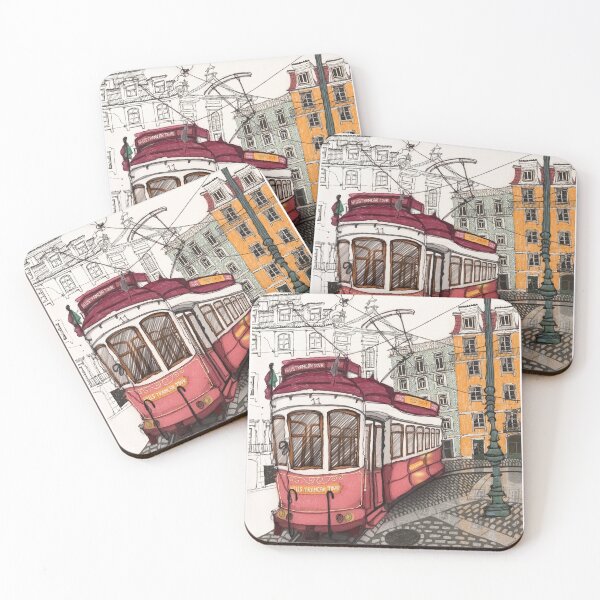 Item preview, Lisbon Tramcar Tour Print designed and sold by MelissaJamesIll.