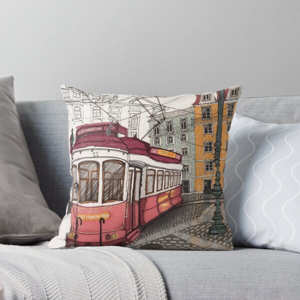 Item preview, Lisbon Tramcar Tour Print designed and sold by MelissaJamesIll.