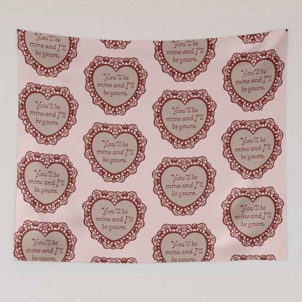 Item preview, 'I'll Be Yours' Valentine designed and sold by justswemothings.
