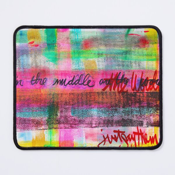 Item preview, In The Middle Are The Words, Jut Say Them designed and sold by ElvisSantanaArt.