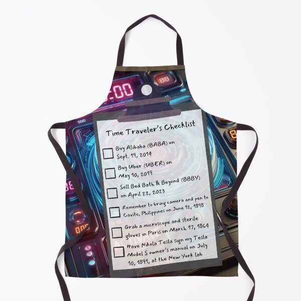 Item preview, Time Travel Checklist VI designed and sold by nature. electrified..