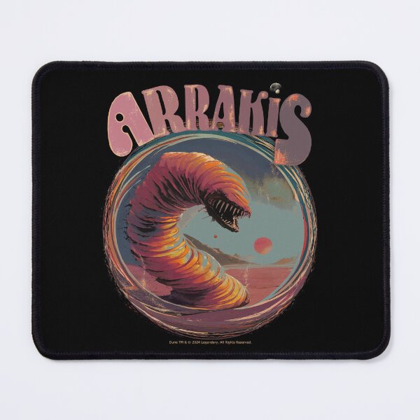 Item preview, DUNE. Arrakis (black background) designed and sold by bekksa.