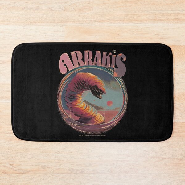 Item preview, DUNE. Arrakis (black background) designed and sold by bekksa.