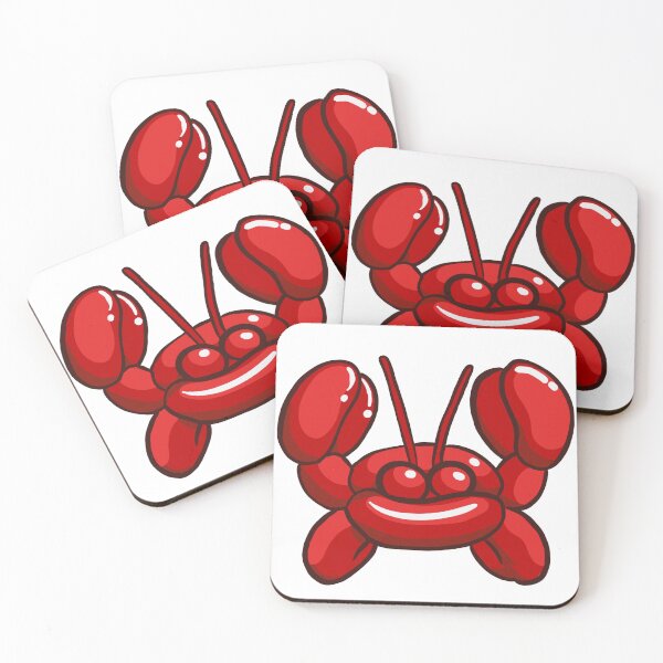 Item preview, Balloon Crab- Red designed and sold by IceCubeMarket.