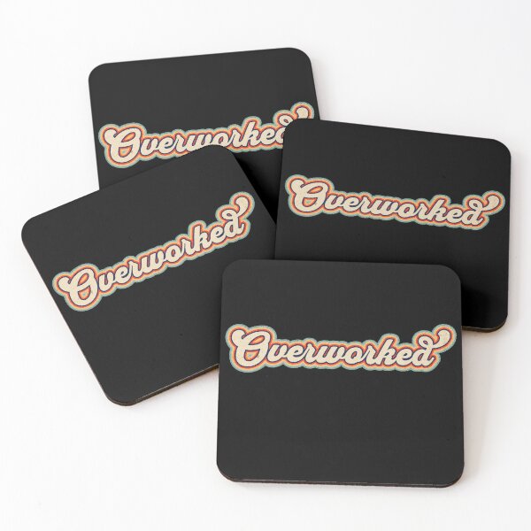 Item preview, Retro Vintage Funny Overworked  designed and sold by HosvPrint .s.