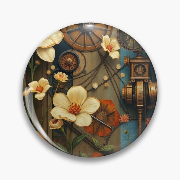Item preview, Gustav Klimt inspired Steampunk Garden designed and sold by Vintage Designs +.