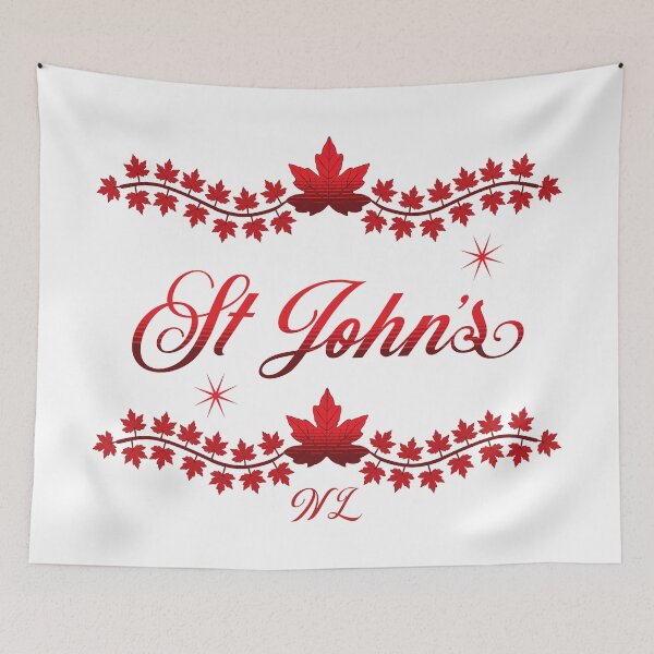 Item preview, St. John’s a Big Bold and Red Design by Tjays on a Cool designed and sold by TJays.