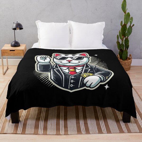 Item preview, Business Cat Maneki Neko – Wealth and Success designed and sold by chantastical.