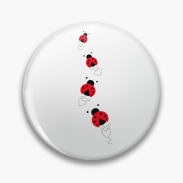 Item preview, Ladybug Hearts designed and sold by Sartoris Art.