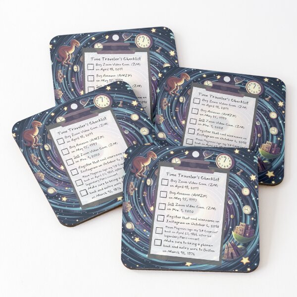 Item preview, Time Travel Checklist VIII designed and sold by nature. electrified..
