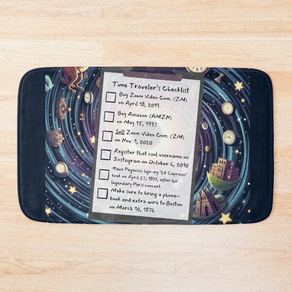 Item preview, Time Travel Checklist VIII designed and sold by nature. electrified..
