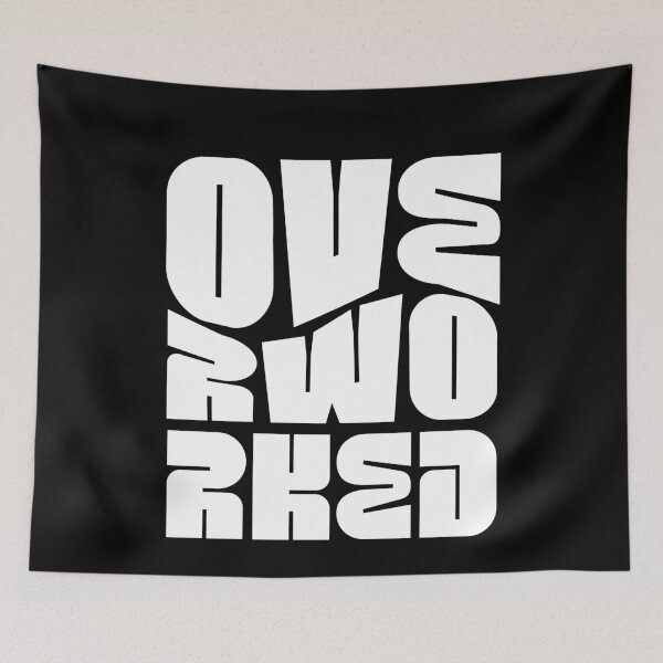 Item preview, Funny Overworked  designed and sold by HosvPrint .s.