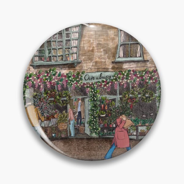 Item preview, Oops a Daisy, Cirencester, Cotswolds Print designed and sold by MelissaJamesIll.